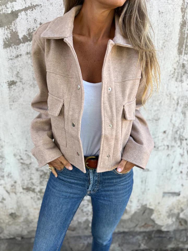 Casual Lapel Short Coat