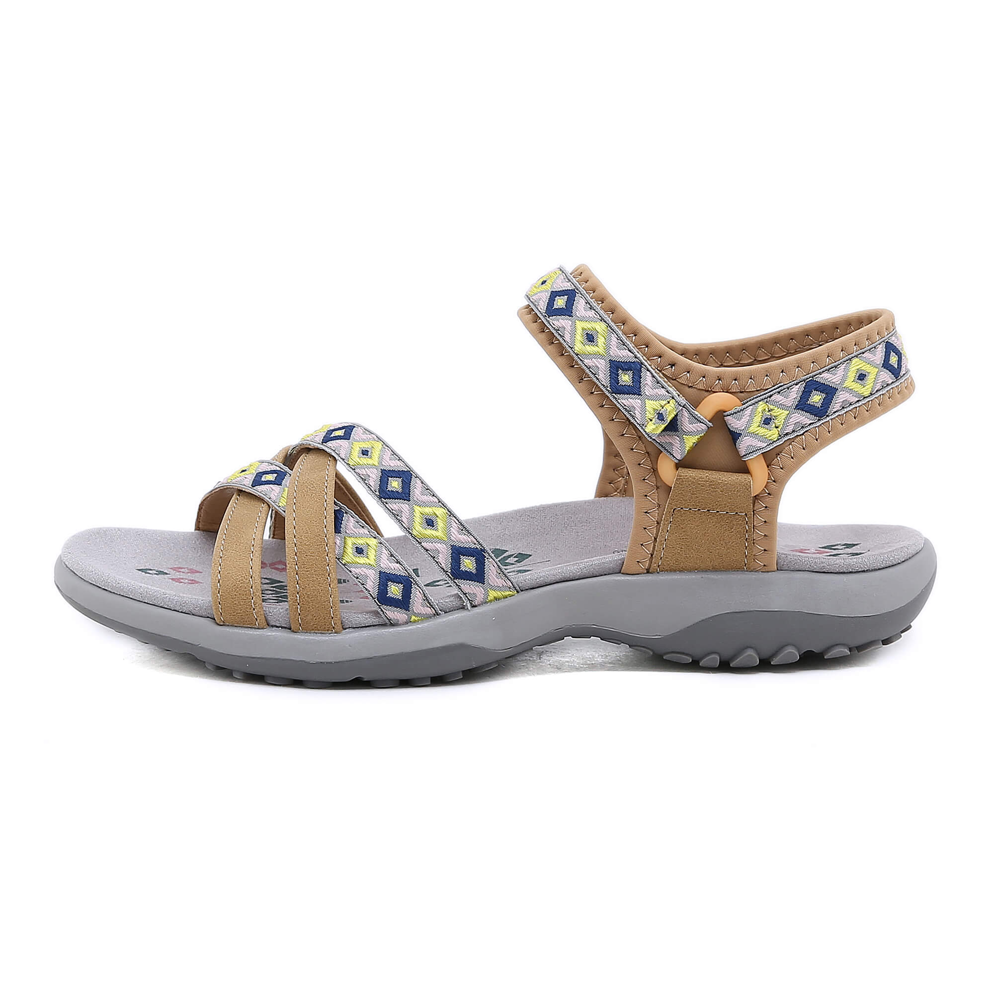 Siketu | Hiking Mate Cushioned Sandal - Khaki