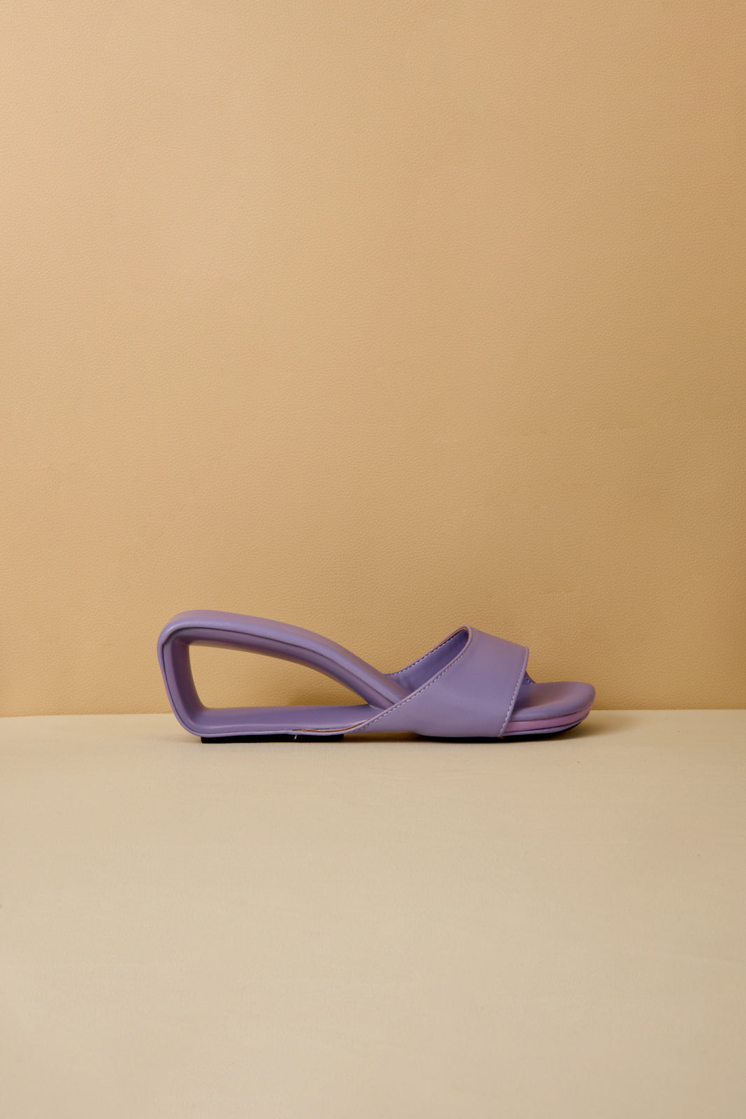 Jady Rose | In Your Court Leather Slides - Lavender