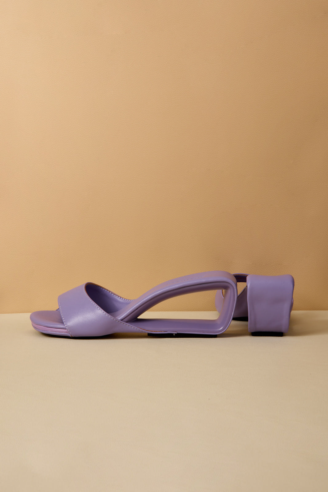 Jady Rose | In Your Court Leather Slides - Lavender