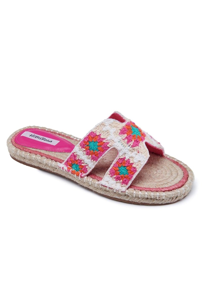 Mag Crochet Espadrille Sandals