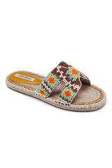 Mag Crochet Espadrille Sandals