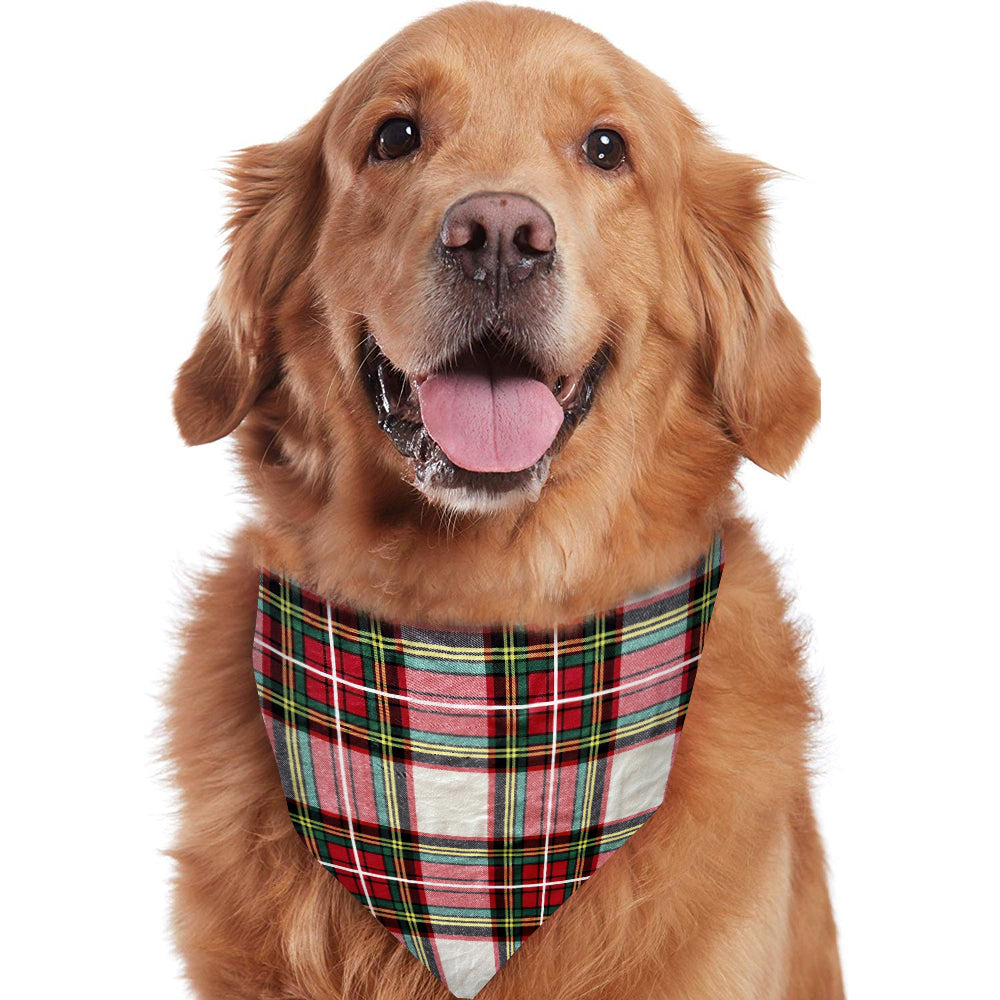 Mixed color plaid  Matching Fmalily Pajamas Set (with Pet Dog Clothes)