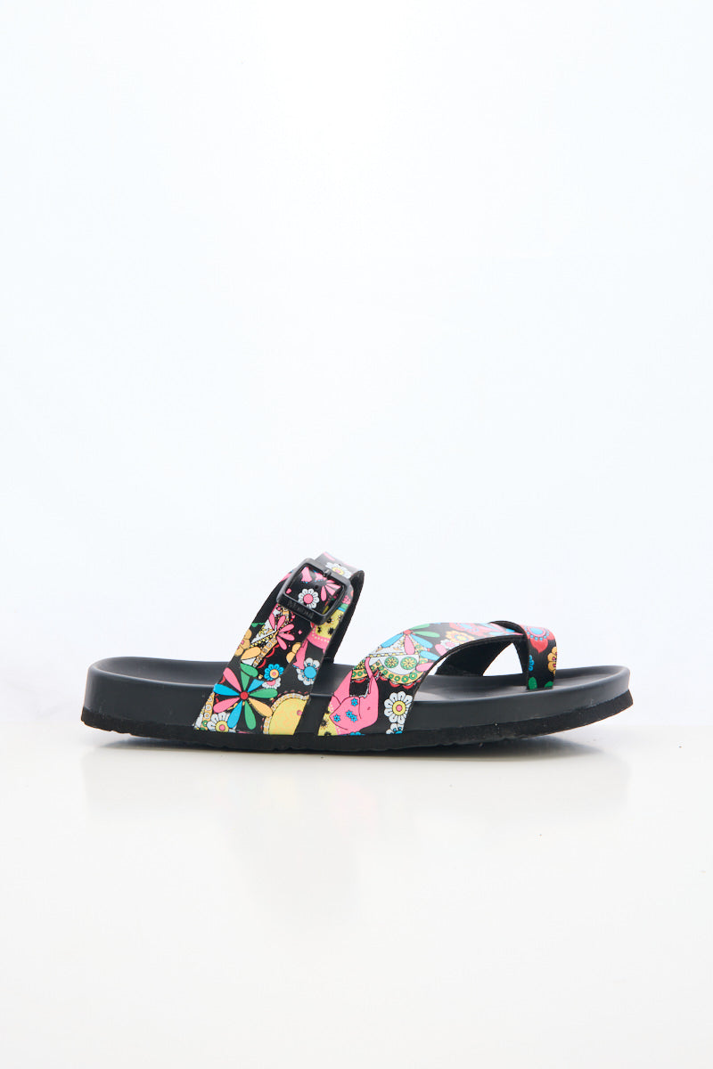 Maibulun | Thong Toe Cushioned Footbed Sandal - Multi