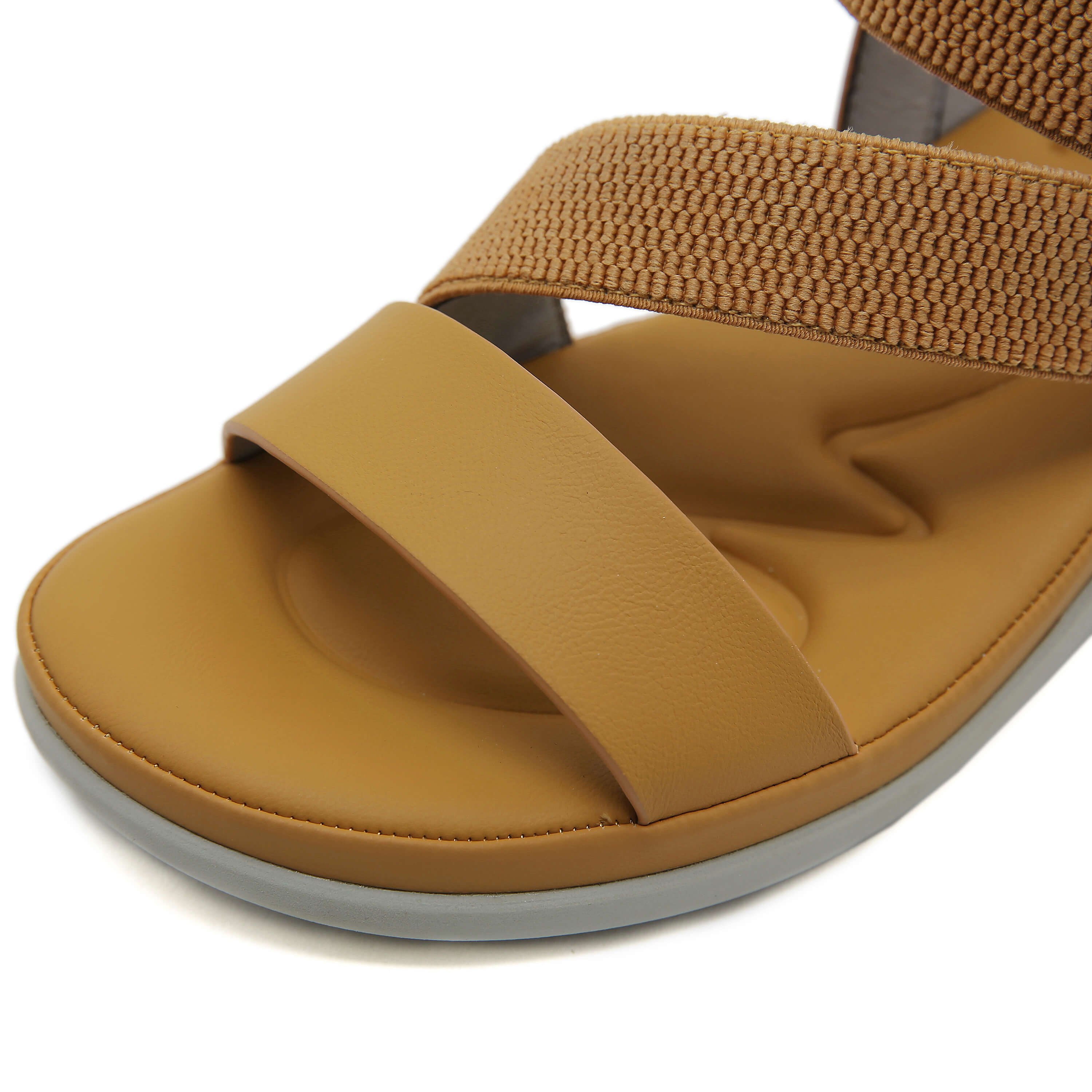 Siketu | Carmela Cushioned Footbed Sandal - Mustard