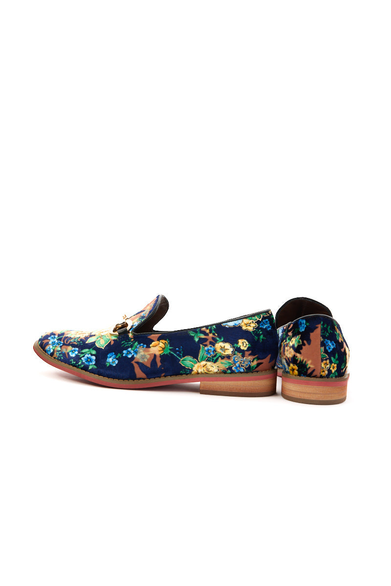 Soffia | Essie Floral Printed Suede Loafer