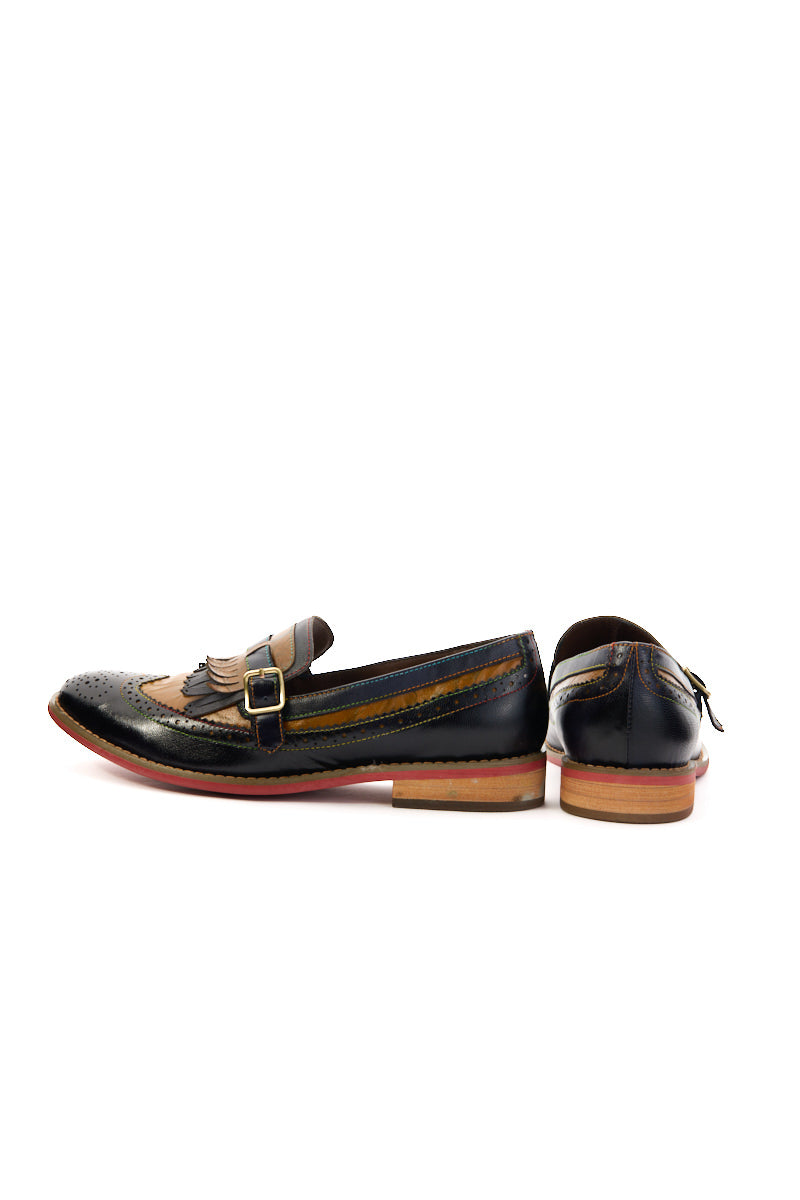 Soffia | Marguerite Leather Moccasin Oxford