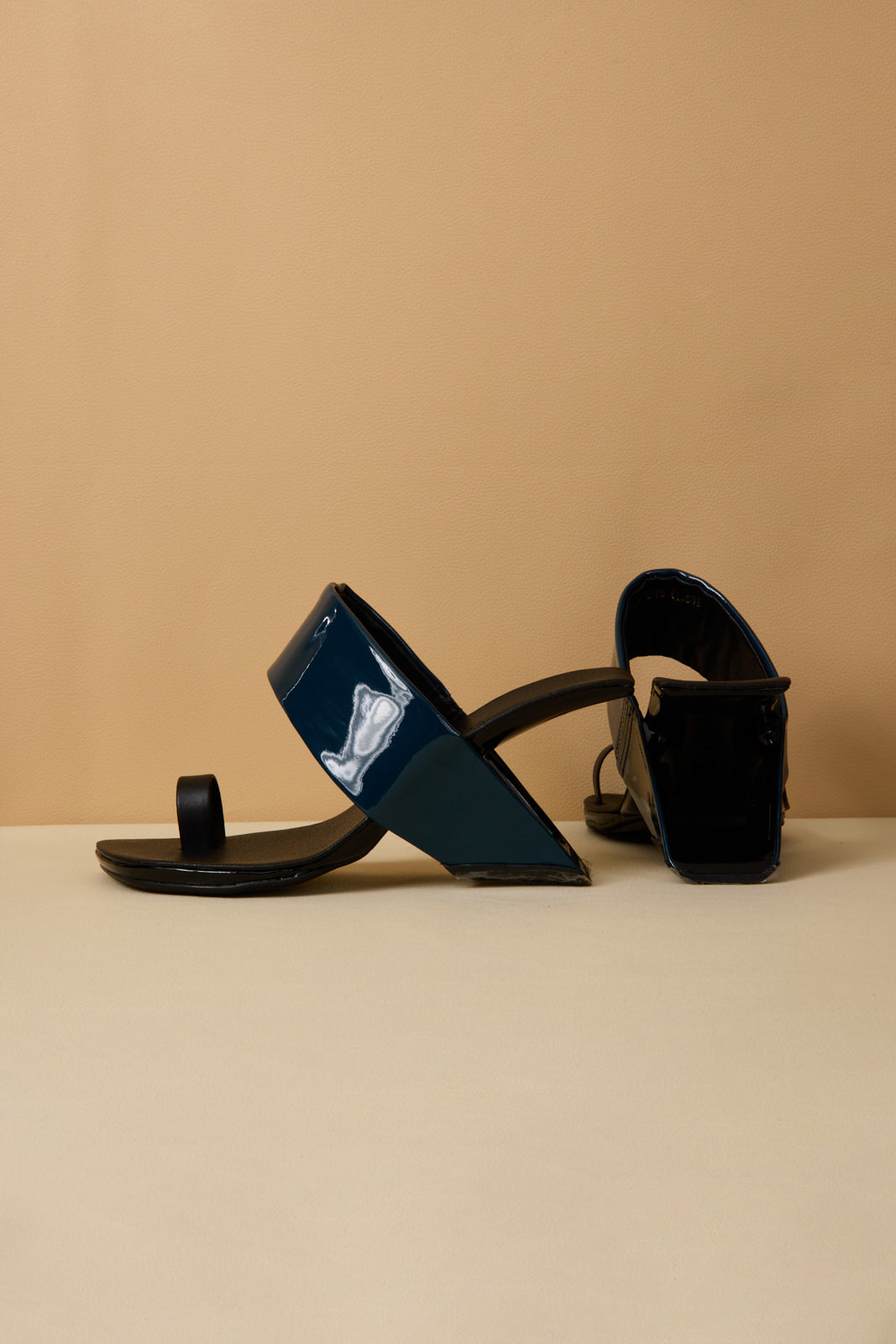 Jady Rose | Posh Afternoon Slide Heels - Navy