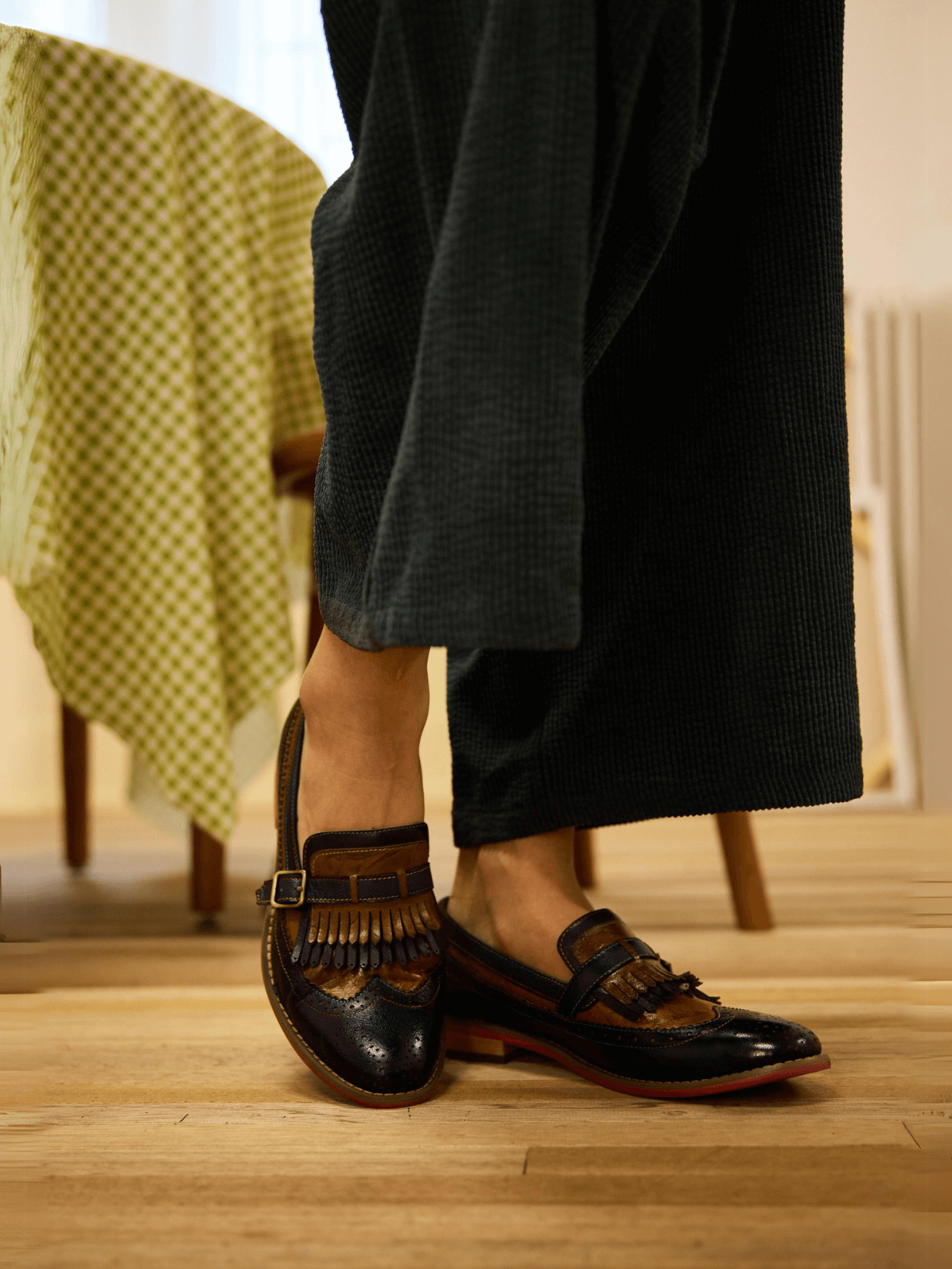 Soffia | Marguerite Leather Moccasin Oxford