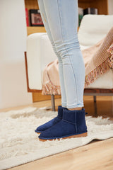 SMAIBULUN Ugg | Faux Fur-Lined Classic Short Ugg Boots - Navy