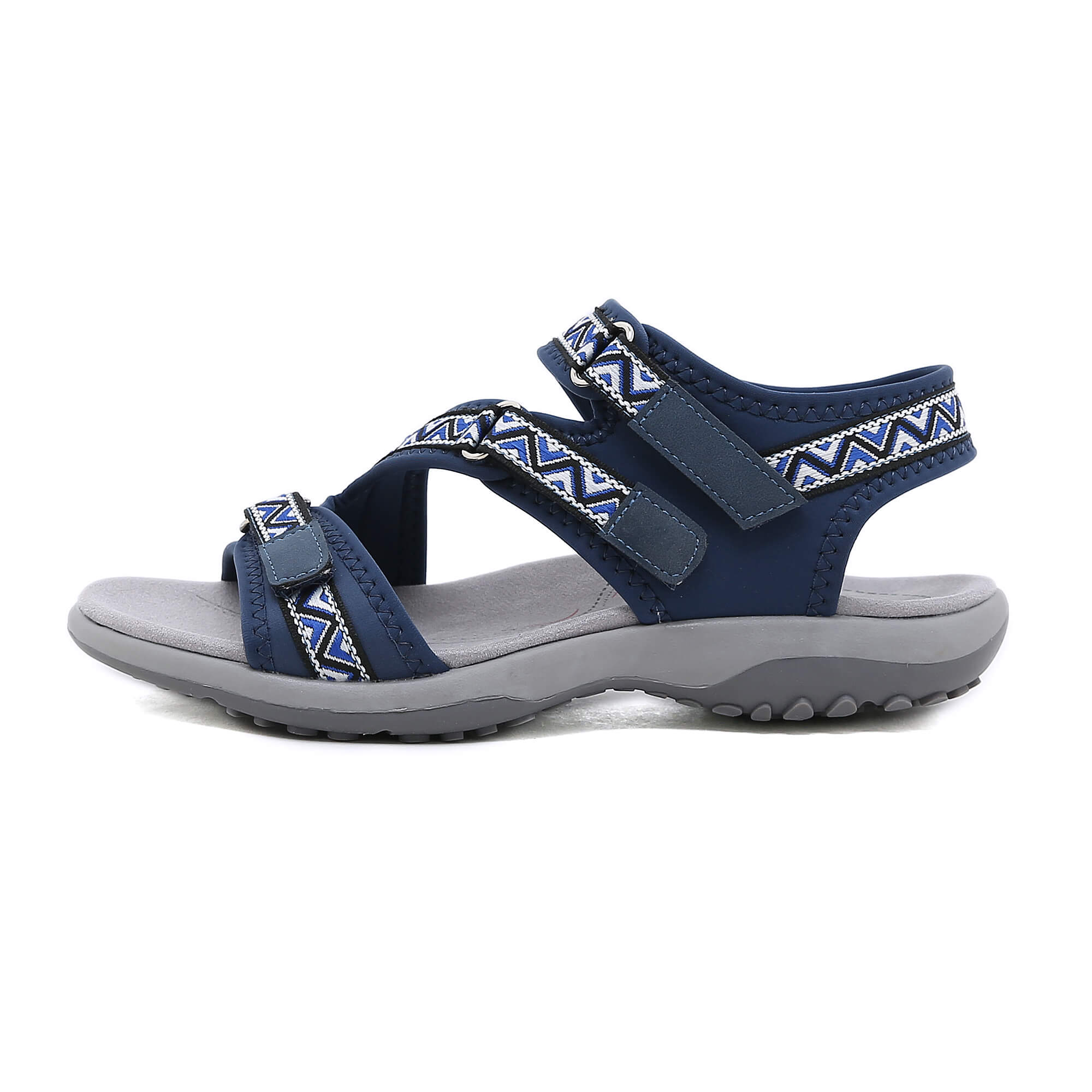 Siketu | Trekking Partner Cushioned Sandal - Navy