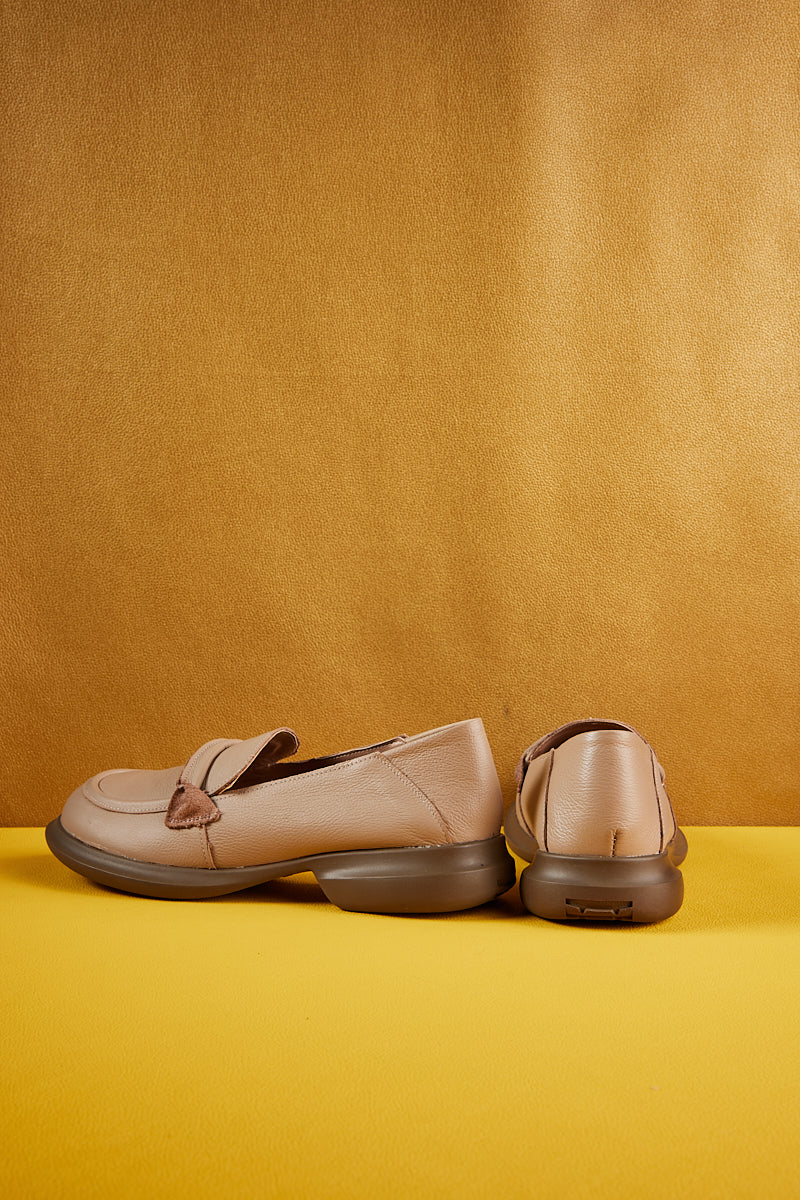 Rumour Has It | Simple Your Way Leather Loafer - Neutral