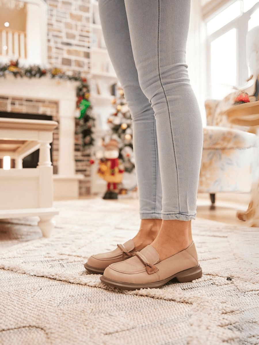 Rumour Has It | Simple Your Way Leather Loafer - Neutral