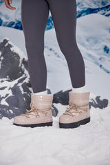 Frozen Princess | Moon Walker Water-Repellent Snow Boot - Neutral