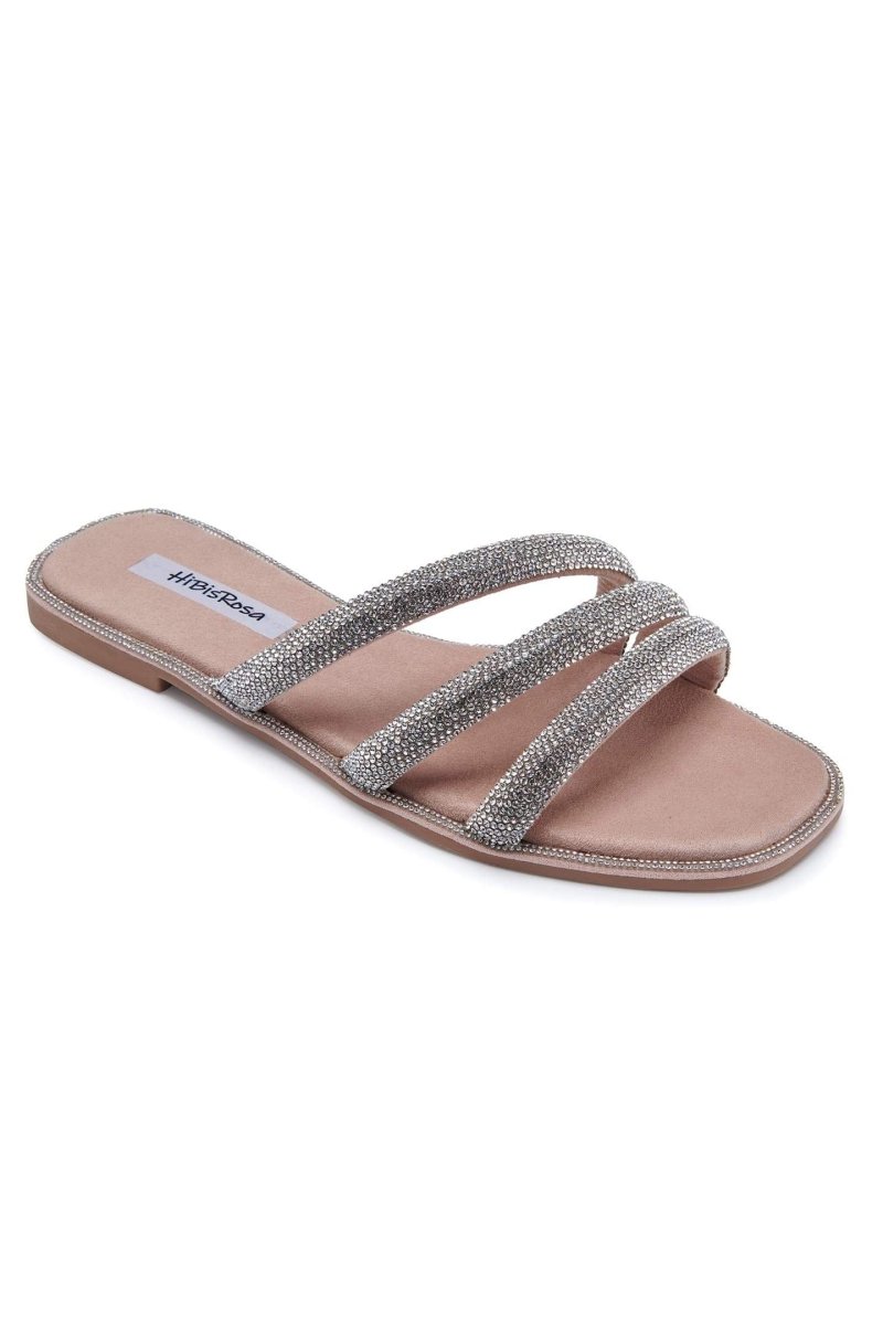 Norma Crystal Straps Sandals