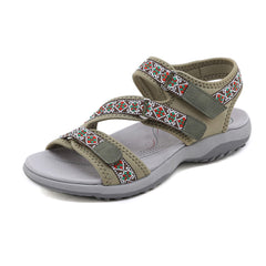 Siketu | Trekking Partner Cushioned Sandal - Olive