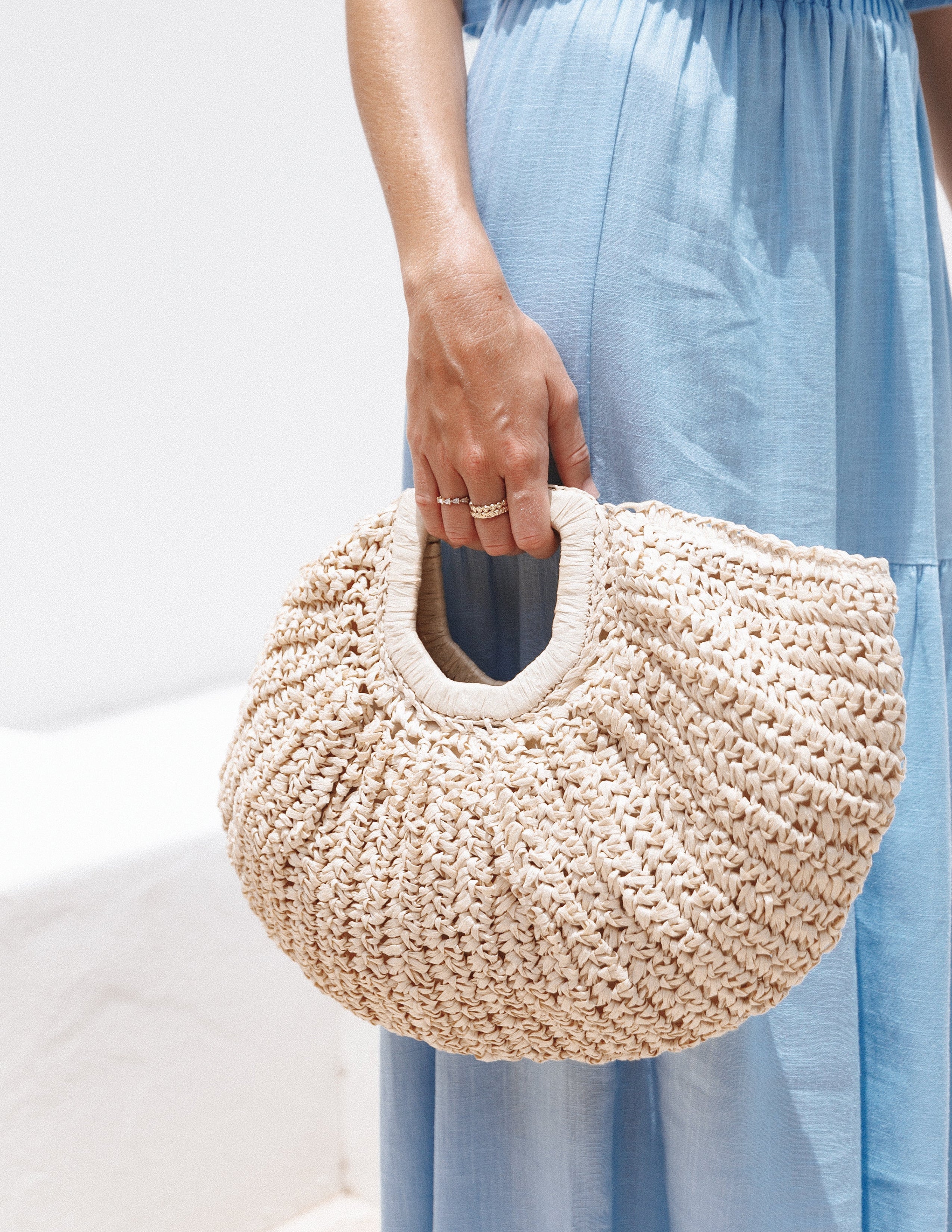 Luna-Natural-Straw Bag