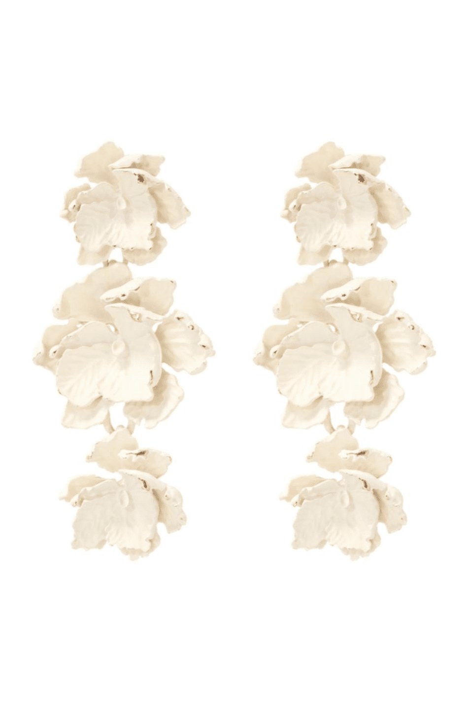 Phyllis Varnish Flower Earrings