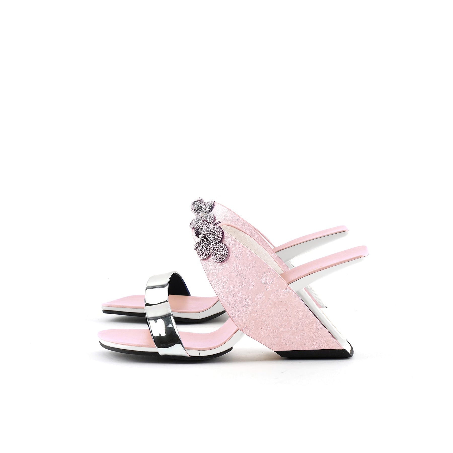 Jady Rose | Under Shining Leather Heels - Pink