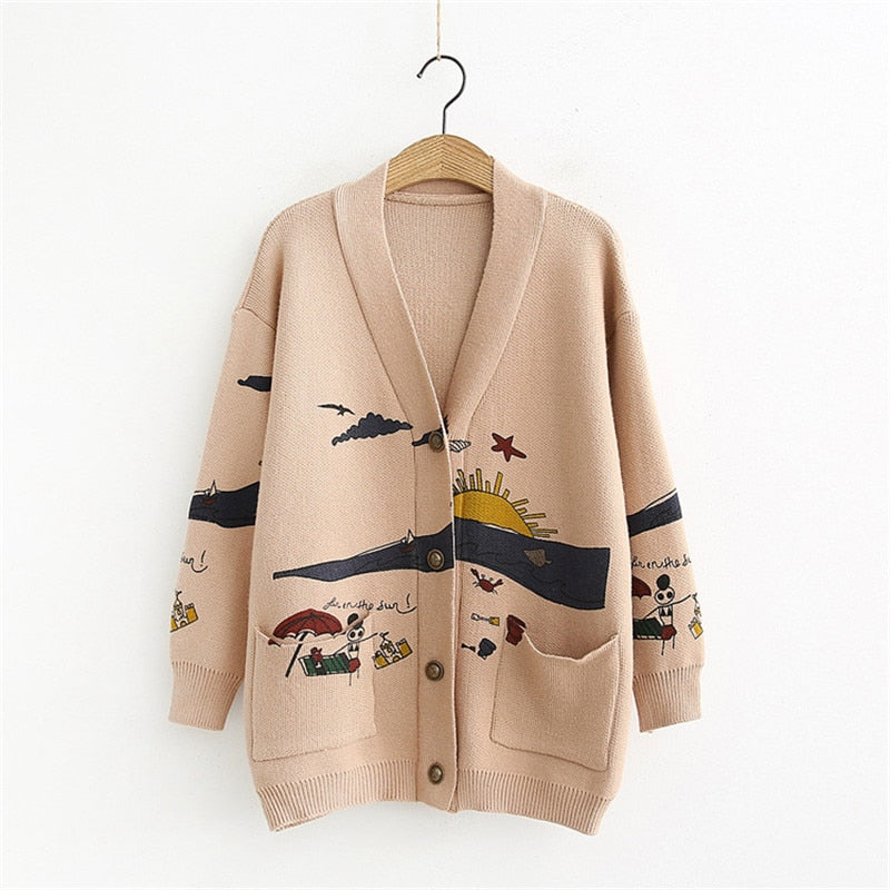 Evgenia Oversized Cardigan