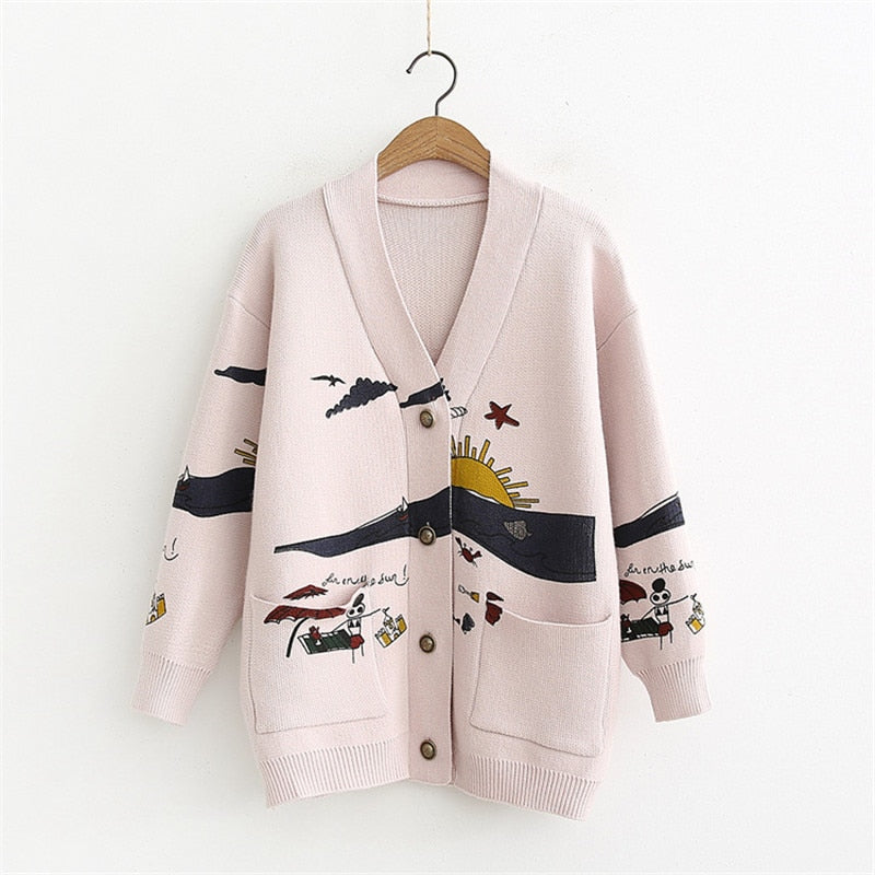 Evgenia Oversized Cardigan