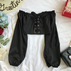 Ophelia Crop Blouses