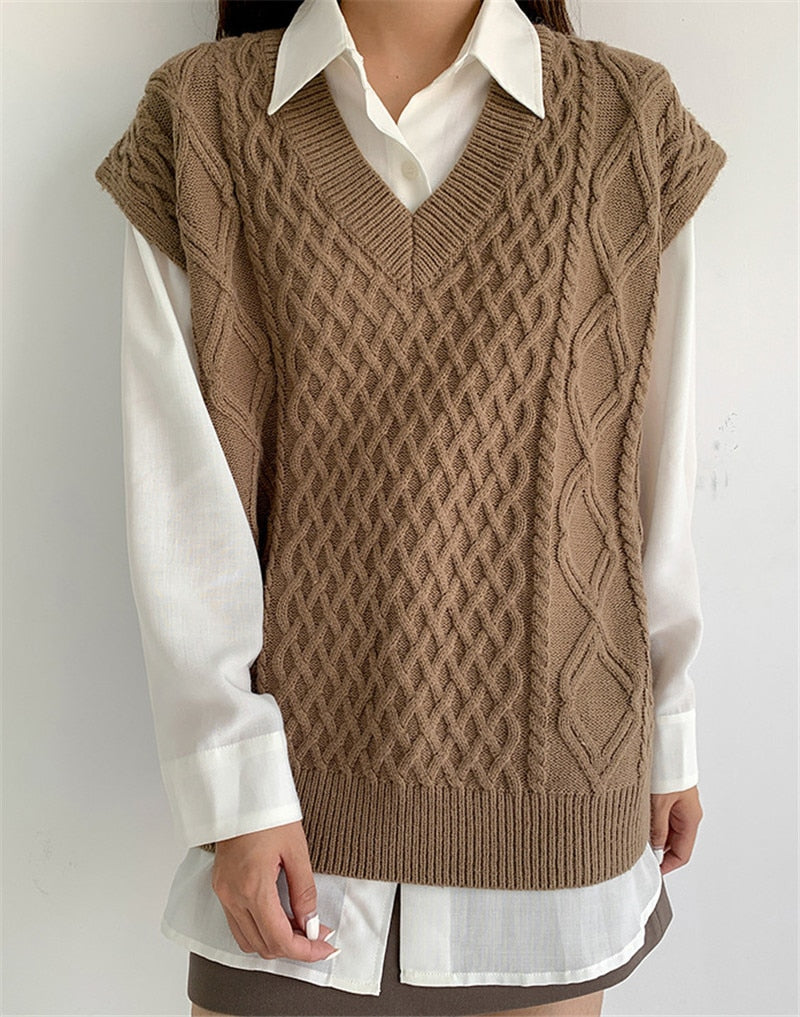 Libby Knitted Waistcoat