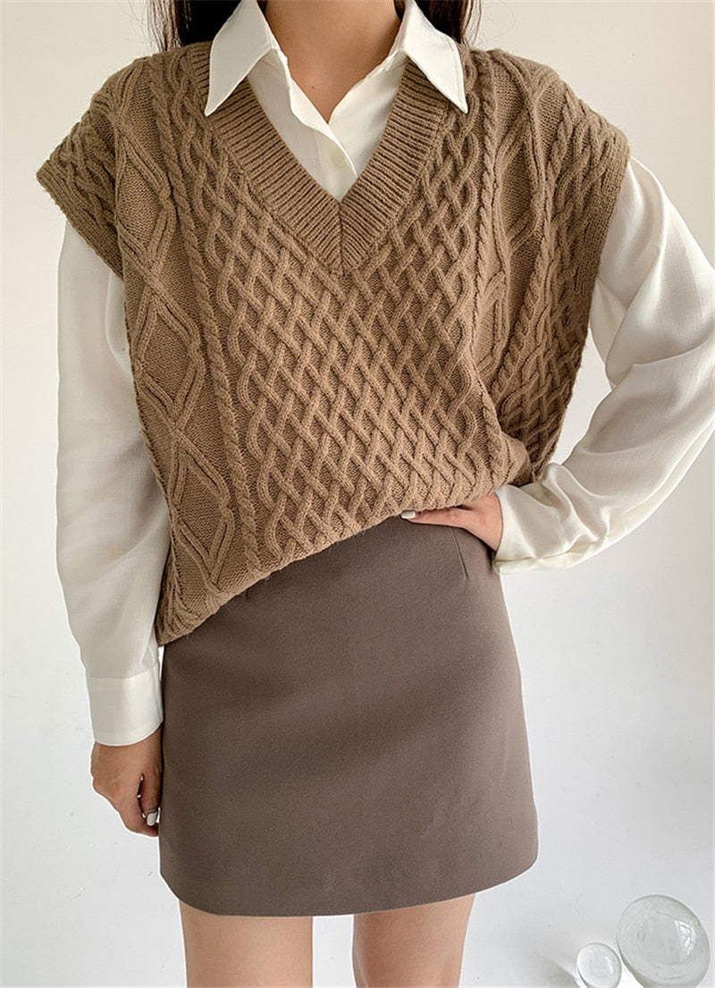 Libby Knitted Waistcoat