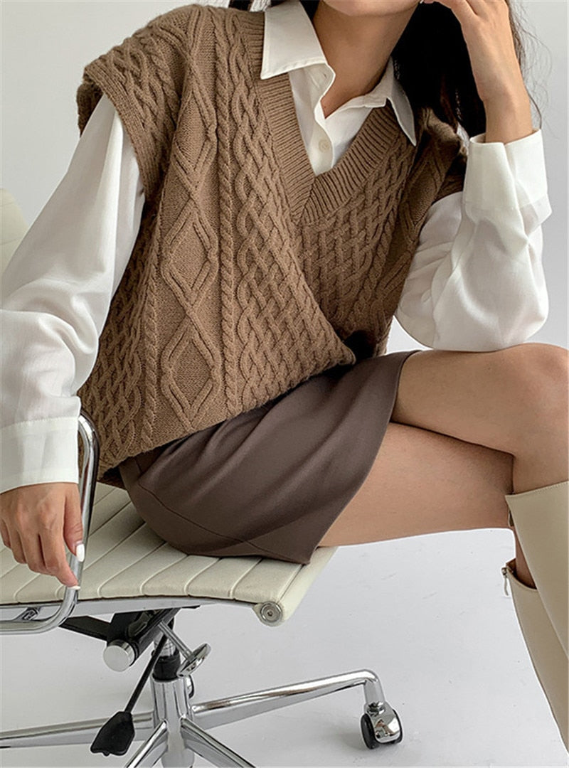 Libby Knitted Waistcoat