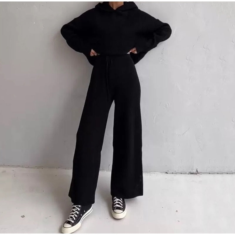 Alessia Cardigan + Pants Suit