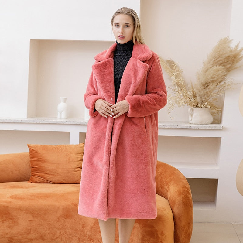 Coral Winter Coat