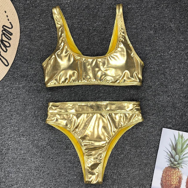 Mandalay Metallic Swim Collection