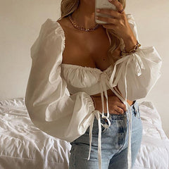 Lilla Crop Blouse