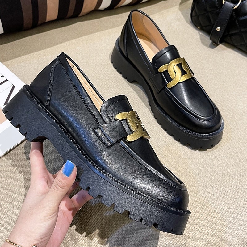 Kelsey Leather Loafers