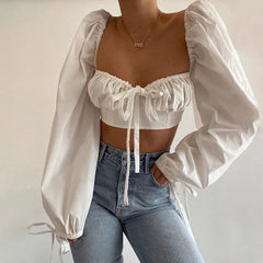 Lilla Crop Blouse