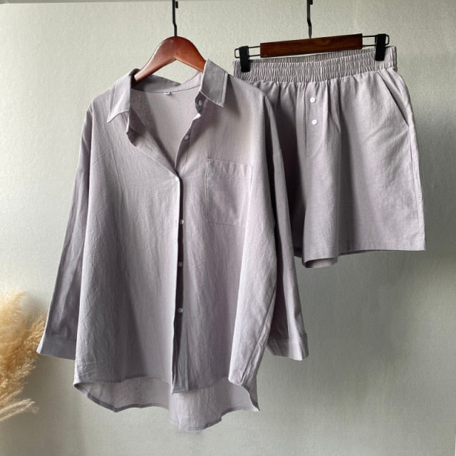 Myla Shirt + Shorts Set