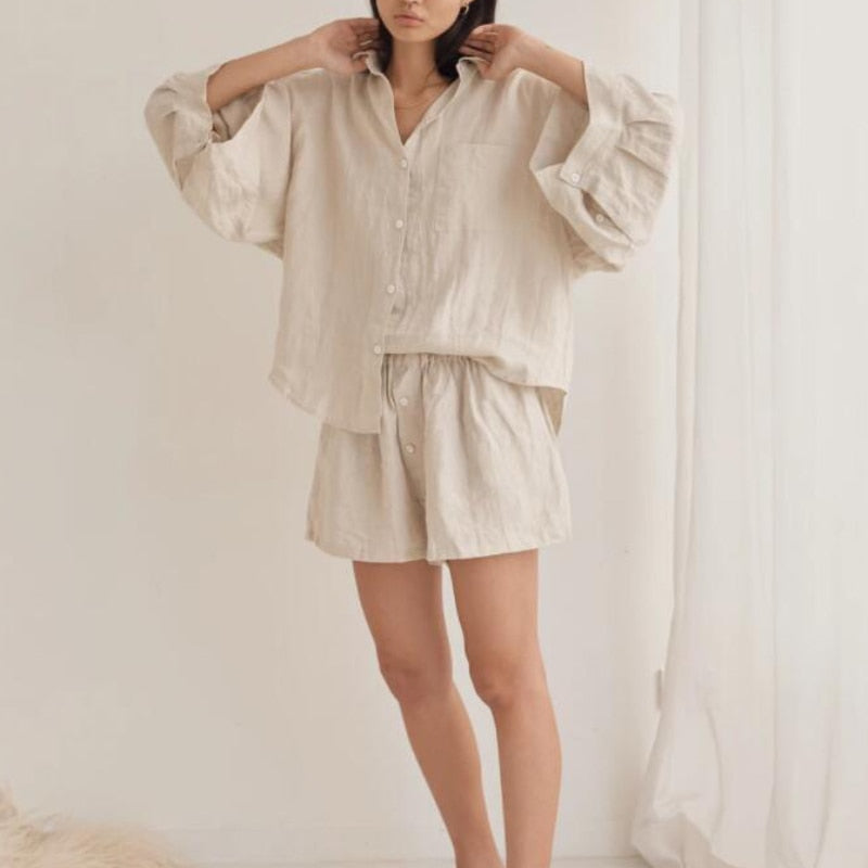 Myla Shirt + Shorts Set