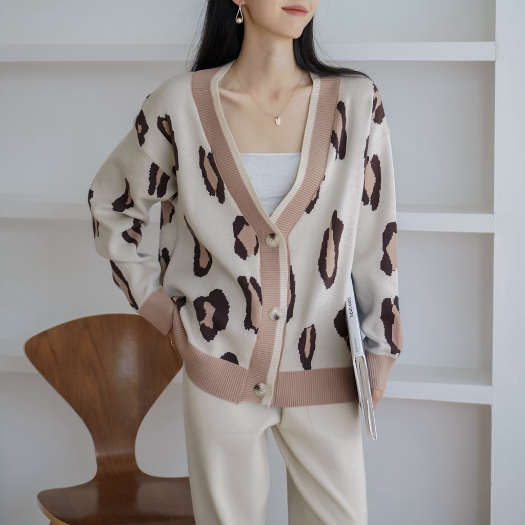 Lucille Cardigan + Pants Suit