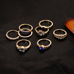 Cobalt Colors Ring Set