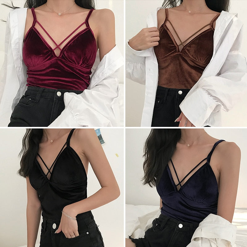 Layne Velvet Top