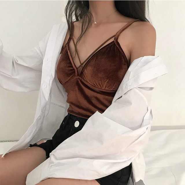 Layne Velvet Top