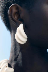 Resin Shell-shaped Earrings