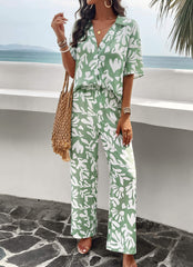 Beach Vacation Matching Set - Sage