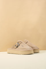 SMAIBULUN Ugg | Forever Iconic Platform Clog - Sand