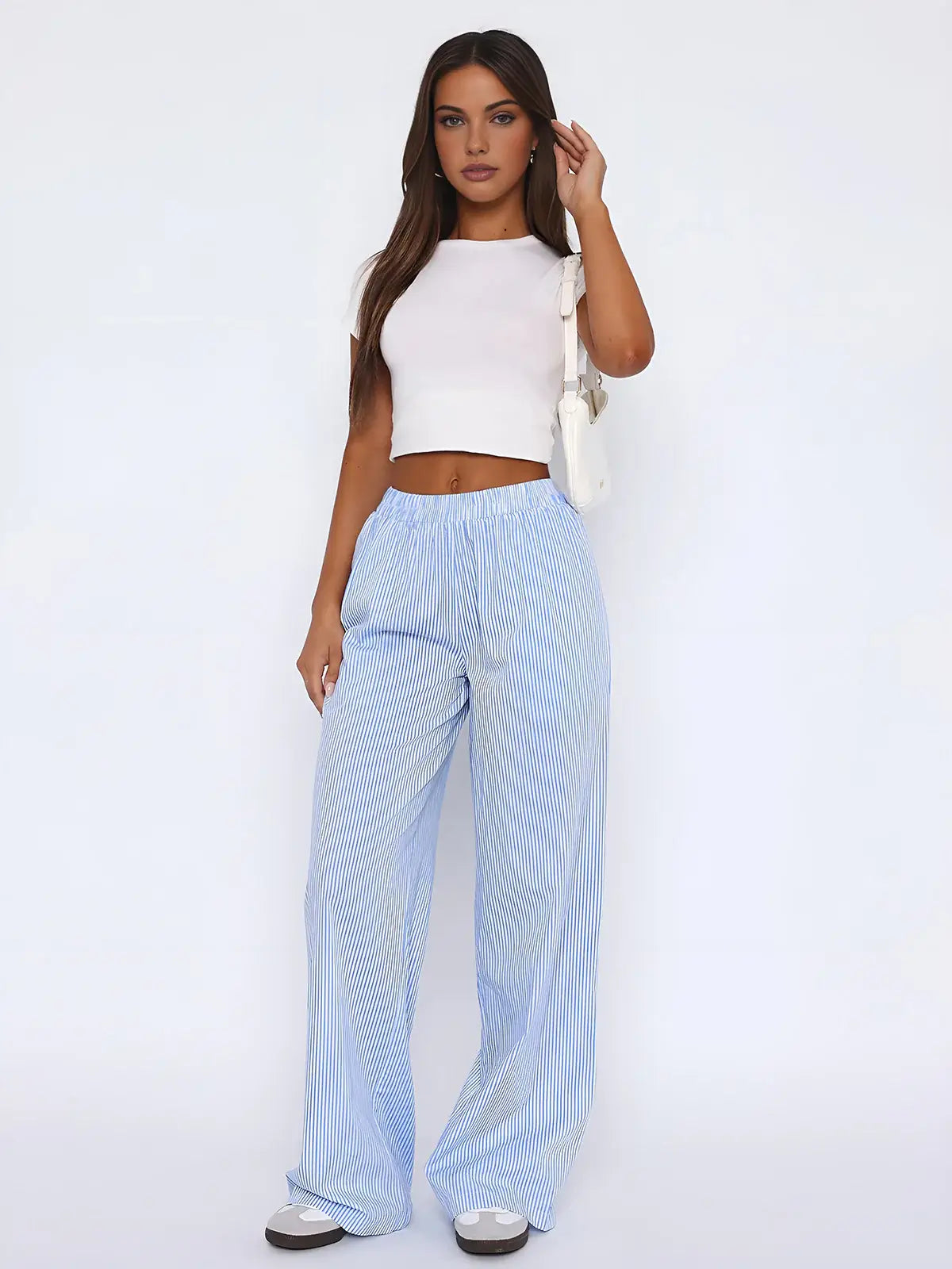 Iris - Elegant Straight-Leg Pants