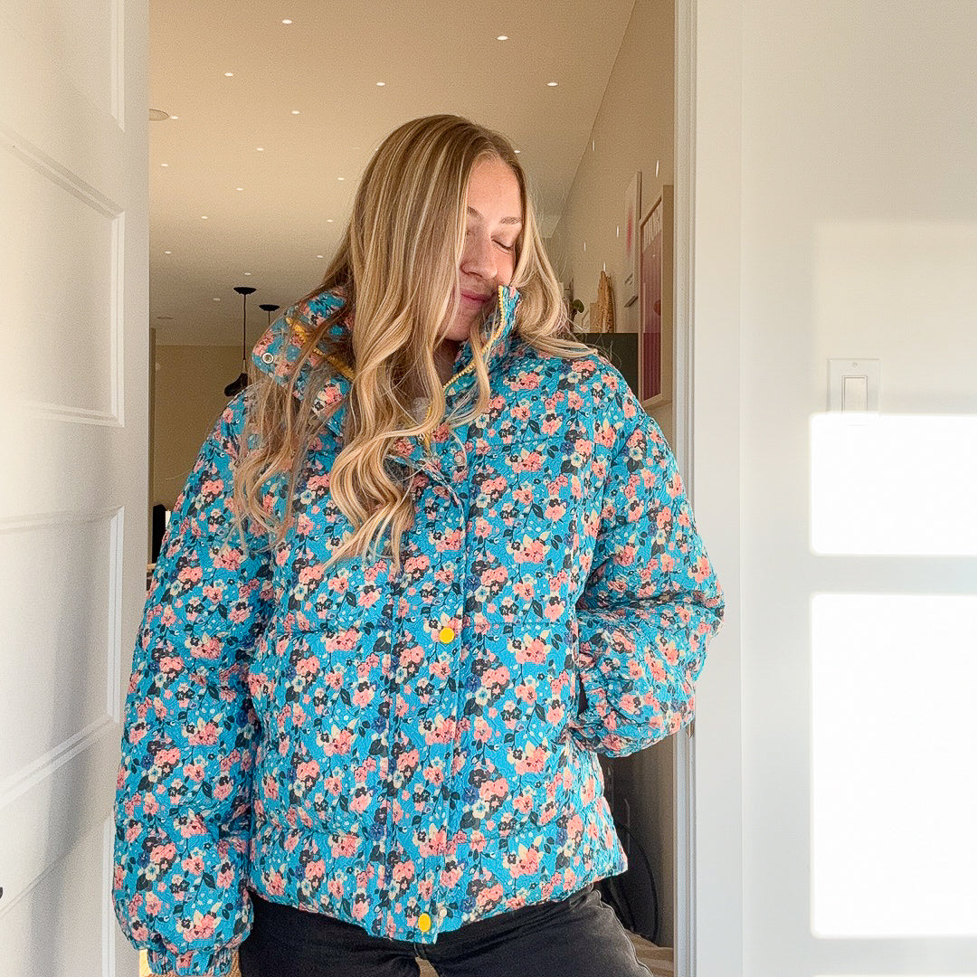 Elise Floral Quilted Jacket