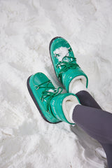 Frozen Princess | Moon Walker Water-Repellent Snow Boot - Turquoise