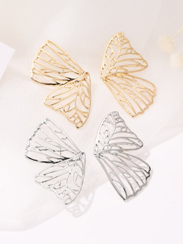 Butterfly Shape Hollow Earrings Accessories