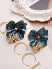 Bee Shape Flower Shape Earrings Accessories