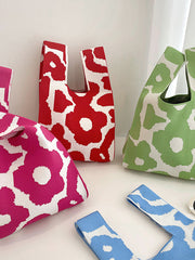 Bolsos estampados florales Accesorios Bolso tejido 